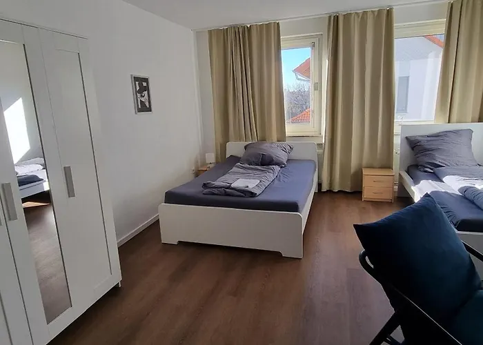 Helle Zimmer Darmstadt City